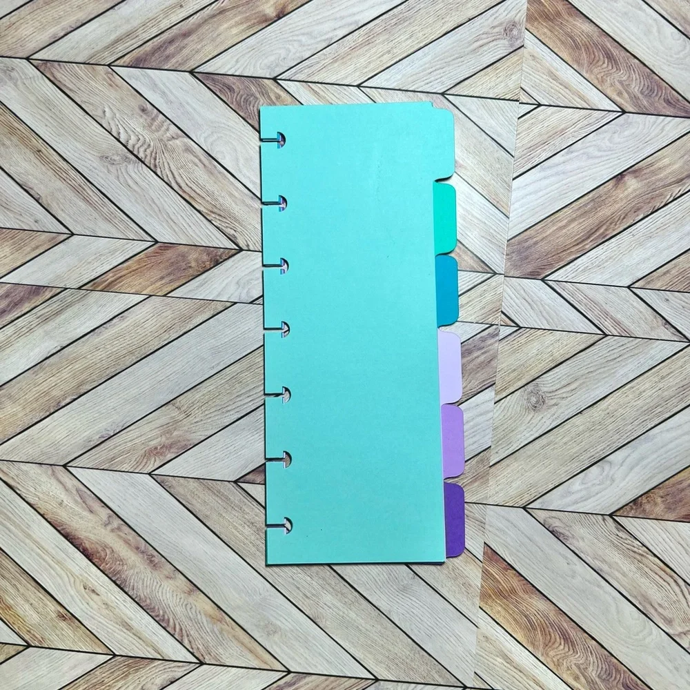 Skinny Mini planner size 12 TAB DIVIDERS